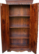 Guru-Shop Cabinet Coloniale, Armadio R 381, Legno, 180x90x45 cm, Armadi Armadi