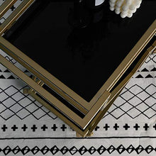 YIN YIN Carrello per ripiani Carrello for mensole, scaffale for soggiorno in metallo a doppio strato bellissimo e generoso hotel multi-funzione portabottiglie da camera da letto for ristorante, oro, 7