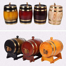 Botti Da Vino Orizzontali In Rovere 5L Barile Di Vino Partito, Built-in Lamina Di Alluminio Fodera Di Whisky Barile Armadietto Del Vino Barile Di Stoccaggio Del Vino Ristorante Bar Decorazione Barile