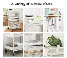 LYM &ripiano di stoccaggio Mensole della Cucina, da Terra Carrello può Mobile Bagagli Shelf -3 Pavimenti Scaffale di Finitura