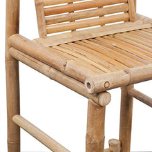 vidaXL 2X Legno di bambù Sgabelli da Bar Sedie Seggiole Sedili Arredo Esterni