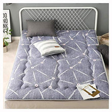 Coprimaterassi Spessore 6 Cm Dormitorio Per Studenti Materasso Singolo Tatami Doppio Futon Domestico Cotone Antiscivolo,A-90 * 200cm