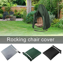 Chenstar - Coprisedia per uova da giardino, impermeabile, anti-polvere con cerniera, tessuto Oxford 210D, veranda