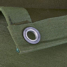 Tela Cerata Impermeabile, Telo Antipioggia per Camion Spesso Occhielli in Metallo Telo di Copertura per Piscina sul Tetto All'aperto 650 G/M²(Size:3×6M)