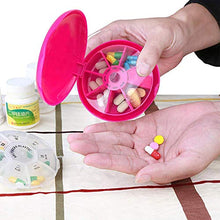 BanGSUN - Portapillole portatile per 7 giorni, 4 confezioni