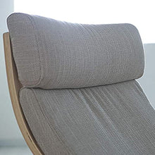 Sedia ergonomica reclinabile, per giardino, patio, patio, patio, patio, pausa pranzo, sedia a sdraio, sedia per rilassarsi (colore: E Dimensioni: telaio colore del tronco), telaio scuro