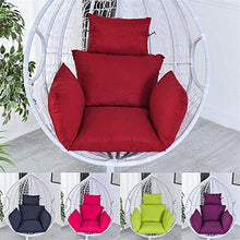 Cuscino per Sedia Cesto Appeso Altalena Rimovibile Culla Amaca Schienale Esterno da Ufficio Supporto Lombare (Colore: Grigio)