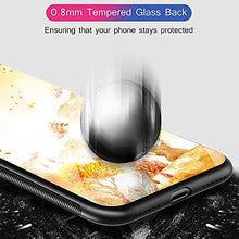Suhctup Compatibile con iPhone 6 Plus/iPhone 6s Plus Custodia Protettiva in Vetro Temperato 9H + Cornice Paraurti in TPU Silicone Morbido Assorbimento Degli Urti a 360 Gradi Protezione -Albero 2