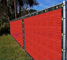 LIUNA Frangivista per Balcone Paravento Resistente alle Intemperie Protezione UV Antracite(Size:1.1x2m,Color:Rosso)