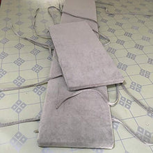 Yzzlh - Cuscino per panchina per interni e esterni, 2 3 e 4 posti, morbido cuscino per dondolo da giardino, antiscivolo, 30 x 200 x 3 cm, colore: grigio