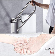 Maniglioni da bagno Non Slip pieghevole Supporto maniglia della guida, Handicap Barre di sostegno Rails igienici corrimano bagno privato, doccia Anziani Sicurezza bariatrica disabili Accessori da bagn