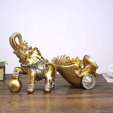 LHQ-HQ Decorazioni Arte Artigianato Wine Rack Elefante Carrello Wine Rack Regali Ornamenti Bottiglia cremagliera 4