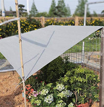 Tenda Da Sole Vele Rettangolo Tettoia Grigio, Tenda Vela Blocco Uv Per Patio Giardino Struttura All'Aperto E Attività, Tenda Da Sole In Tessuto Resistente Ai Raggi Uv Per Cortile Nuoto Giardino Corti
