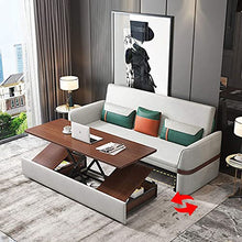 N/Z Home Equipment FYHpet Multifunctional Sofa Bed Folding Living Room Double Seat Dual Purpose Bed Washable Storage Apartment Folding Bed Function Save Space
