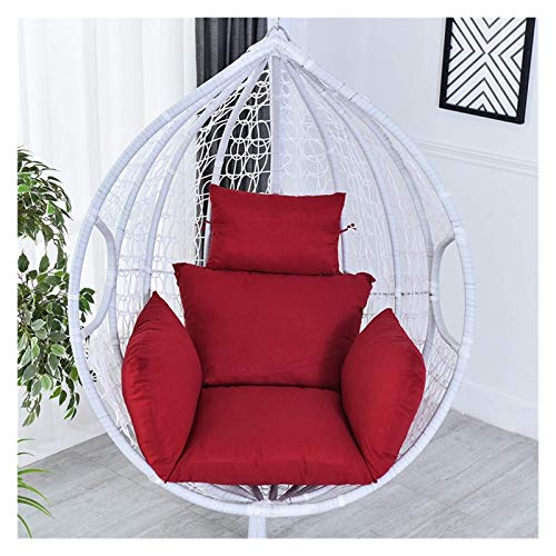 Sedia Imbottitura Sedile Uovo Amaca Cuscino Cesto Appeso Cuscini Altalena Spessa Nido Schienale con per Interno Patio Esterno Giardino da Ufficio Supporto Lombare