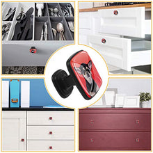 Bellissimo cane chihuahua Pomelli per Porta Set di 4 Pomelli per Mobili Manopole per Cassetti Cucina Armadio Vetro