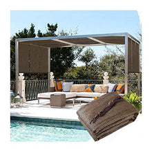 GDMING Rete Parasole Serre Antivento con Occhielli  Rettangolo Parabrezza Durevole Riparo UV Baldacchino per Terrazza All'aperto Giardino Dietro La Casa Costume, 21 Taglie