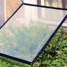 AT Telone impermeabile trasparente, Con occhiello,isolamento di piante grasse da balcone per esterni e panno in film plastico resistente al gelo, antipioggia, antipolvere, antivento e anti