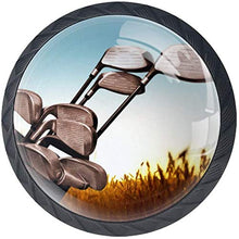 Wheat Field Golf Club Pomelli per Porta Set di 4 Pomelli per Mobili Manopole per Cassetti Cucina Armadio Vetro