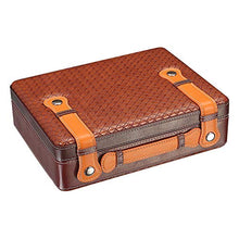 CLNAONG Humidor per Sigari, Mat Modello Portatile Cigar Box 30 Pezzi capacità Portatile Cigar Humidor Humidor Viaggi