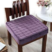 BZEDZ Tatami Mat Cuscino Sedile Quadrato, Cuscino per Pavimento Cuscino per Sedia Grigio-Spessa 45x45 cm (18x18 Pollici)