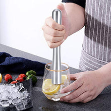 Liineparalle Kit per Barista Professionale in Acciaio Inossidabile con Ghiaccio a Forma di Diamante, frantumatore per Cocktail, Miscelatore, Strumenti da Barbiere(22.5cm)
