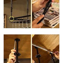 YWYW Portabottiglie portabottiglie Europeo in Ferro battuto portabicchieri da Champagne Adatto per Bar ristoranti cucine (Nero) (Dimensioni: 90 * 35 cm)