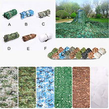 Rete Mimetica Caccia Woodland,Camouflage Net Stile Militare, Tessuto Oxford Impermeabile,Tenda da Campeggio,con Motivo Mimetico,per Tiro,Fotografia,Decorazioni,Copertura Auto(5x5m/16.4x16.4ft)