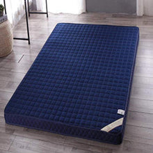 YWYW Materassino Tatami Materasso Pieghevole Materasso Futon Pieghevole Materasso Futon Portatile Materasso Futon Studente Dormitorio Materasso Topper-Blu 120x200cm (47x79 Pollici)