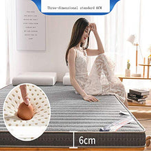 GPWDSN materassi futon Doppio, Materasso futon, Materasso Giapponese per Materasso Materasso futon Singolo Doppio Rivestimento Pieghevole Topper materassi futon Pavimento, 150 cm Volte; 200 * 9 cm