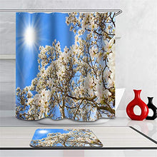 LIYAN Combinazione Bagno. Immagini Chiare E Colori Vivaci Rendono Il Tuo Bagno Pieno di Vita. Accessori da Bagno. Bellissimi Fiori di Ciliegio.