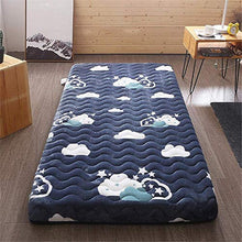 Z&HA Materasso Pieghevole per Dormitorio Studentesco, Materasso Futon in Memory Foam, Materasso Futon,c,59.1"X79"