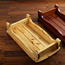 FFYN Sgabello da Bagno Divano in Legno Poggiapiedi Panca con gradini Sgabello Piccolo in Cedro Rettangolo Stuoia in Legno Sgabello da Doccia Pedale Impermeabile Panca da Doccia antisciv