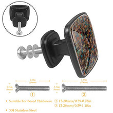 Modello ottomano 4 PCS Pomelli per Porta, Pomolo per Mobile, Pomelli per Mobili con Viti, Maniglia per Armadietto, Pomelli per Porta, Pomelli per Cassetti per Porta, Armadio, Cassetto e Credenza