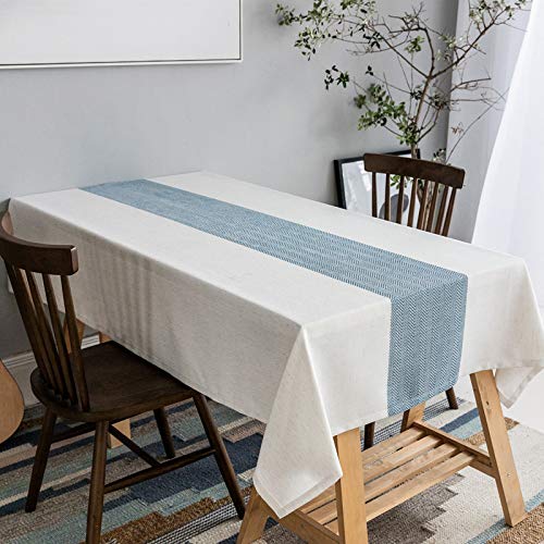 PhantasyIsland.com Tovaglia Piazza Tovaglia Antimacchia Copritavolo Protegge Il Tavolo per Sala da Pranzo Lavabile per Feste,135x180cm