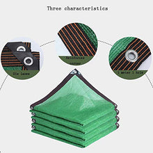 HTL Durevole 8-Pin Shading Net, Ispessito Shading Panno, Usato per Ombreiatura e Isolamento Termico Del Tetto, Balcone e Piscina. L'Ombreiatura Tasso È Del 90%,Nero,5M * 5M