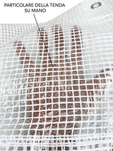 Tex family Telo Niki © Retinato Antistrappo Tenda Antipioggia Balcone con Occhielli - m. 1,5 X 3,5