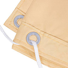 SPRINGOS - Protezione da sguardi indiscreti per balcone, 1 x 5 m, colore: Grigio