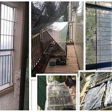 QI-CHE-YI Telo Poliestere Trasparente, Foglio di plastica con Occhielli e spigoli rinforzati, Antipolvere in Magazzino, capannone Verdura,4x4m