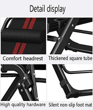 Sedia Lounge Sedia reclinabile Sedie pieghevoli per esterni Boss Office Balcone Patio all'aperto Salotto Sedia con comfort Poggiatesta Giardino Soletto Sdraio Rilasser Strignatore con massaggi Handhe