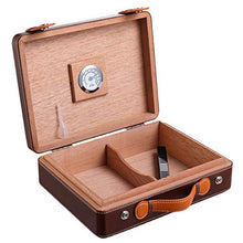 Cigar Box, Cigar Humidor Legno di Cedro Cigar Box Cigar Box Idratante Idratante Gabinetto può Tenere 35 Alta qualità (Size : 26.8x21.8x8.8cm)