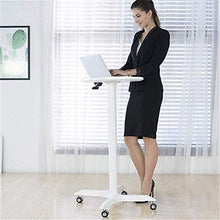 Accessori per la casa Tavoli da pranzo Tavoli per computer Comodini Tavolo per laptop mobile Carrello per laptop mobile regolabile in altezza Sit-Stand Mobile per laptop Scrivanie per computer Carr
