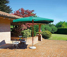 vorghini Ombrellone da Giardino in Legno 3X2m De Lux Verde