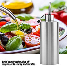 Rockyin 550ml in Acciaio Inox Olio Aceto Bottiglia di Salsa Accessori Dispenser Container Casa Cucina (A)