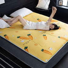 LJ Tatami Materasso, Doppio Singolo Studente Dormitorio Attenuato, Morbido Tappetino Four Seasons Universale, Confortevole E Traspirante, Assorbe L'umidità, Famiglia Ispessito Spugna Pinzetta Bed