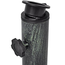 Tidyard Base Ombrellone Parasole in Ghisa 12 kg 48 cm,Supporto per Ombrellone Parasole,Base Ombrellone da Sole Metallo 48 cm