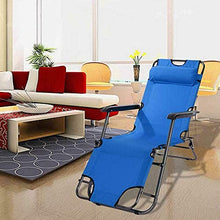 ANBO Sedia A Sdraio da Spiaggia, Sedie da Giardino Pieghevoli Portatili per Esterni Sdraio da Giardino Sdraio con Cuscino Sdraio da Giardino per Campeggio All'aperto