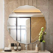 SHYPA Parete Specchio Specchio del Bagno di Trucco dello Specchio Retro Decorativo Specchio Specchio Rotondo Specchio del Bagno Bagno Specchio Decorativo