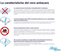 Allergosystem Set Antiacaro Sogno Composto da coprimaterasso con Cerniera per Lettino/Culla e copricuscino, Polyester, 70x140x10cm