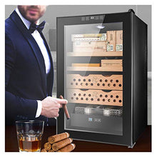 EVEN Cedar Humidor Cigar Cooler con capacità di 400 sigari, Controllo della Temperatura Intelligente, Raffreddamento Dual-Core